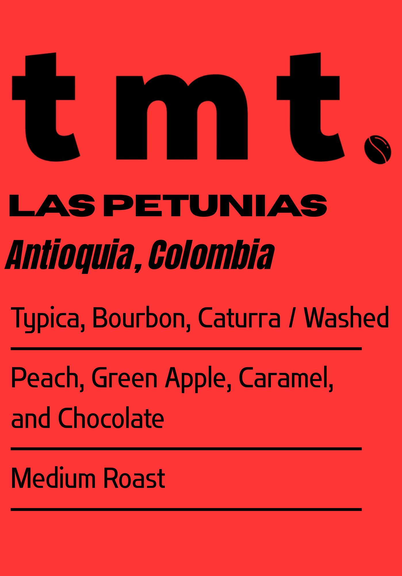 Colombia Antioquia coffee bag